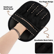 2 Pack Pet Hair Removal Gloves, Magic Brush, Reusable Electrostatic Cat Dog Grooming & Deshedding Glove for Effective Hair Removal on Furniture, Car Seats, Clothing image 2