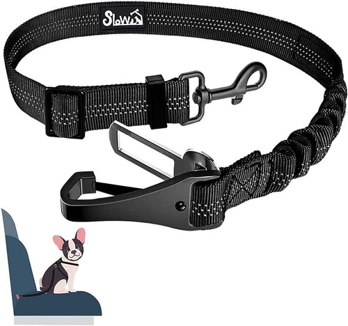 Dog Seat Belts for Cars UK, 2 in 1 Attachment Dog Car Harnesses Belt