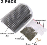 PawDefense™ 2-Pack Self-Grooming Corner Brush Set image 7