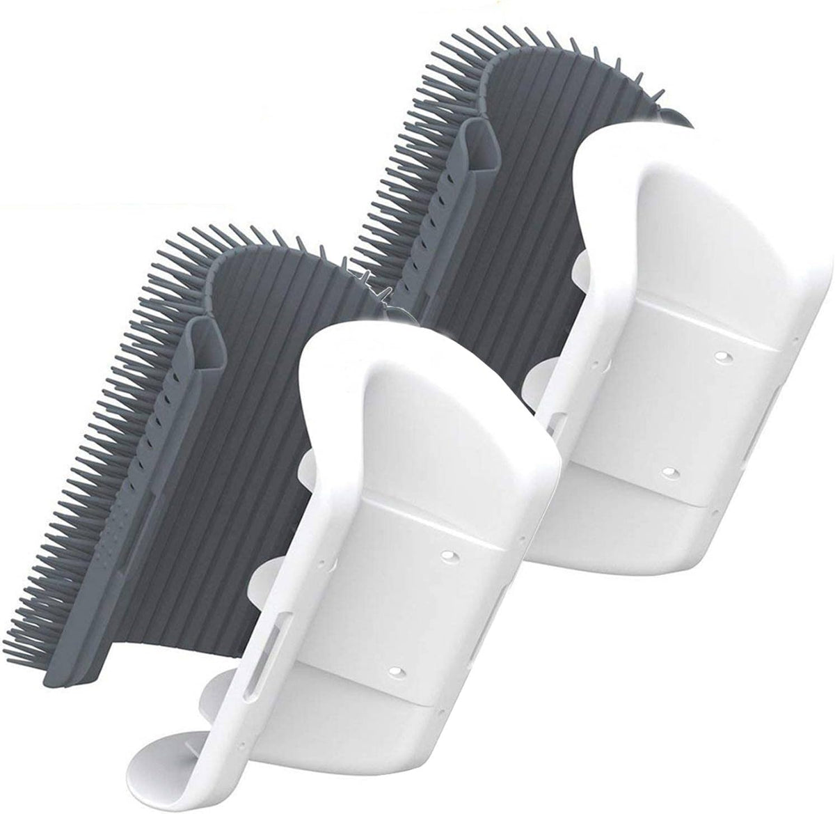 PawDefense™ 2-Pack Self-Grooming Corner Brush Set