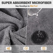 PawDefense™ Quick-Dry Dog Robe image 2