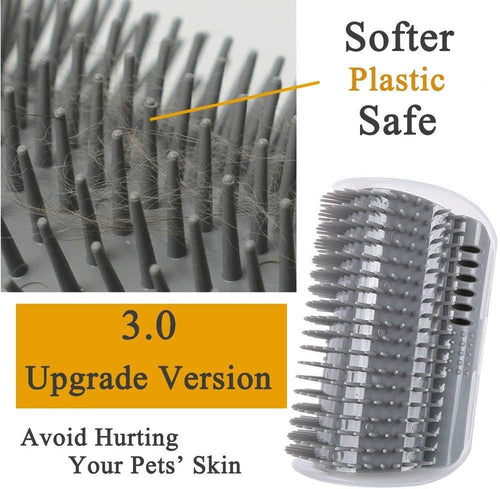 PawDefense™ 2-Pack Self-Grooming Corner Brush Set