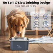 PawDefense™ Premium Stainless Steel Non-Spill Water Bowl (3L) image 2