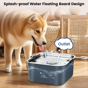 PawDefense™ Premium Stainless Steel Non-Spill Water Bowl (3L) image 3