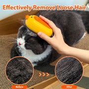 PawDefense™ Steamy Pet Brush - Neon Orange image 7